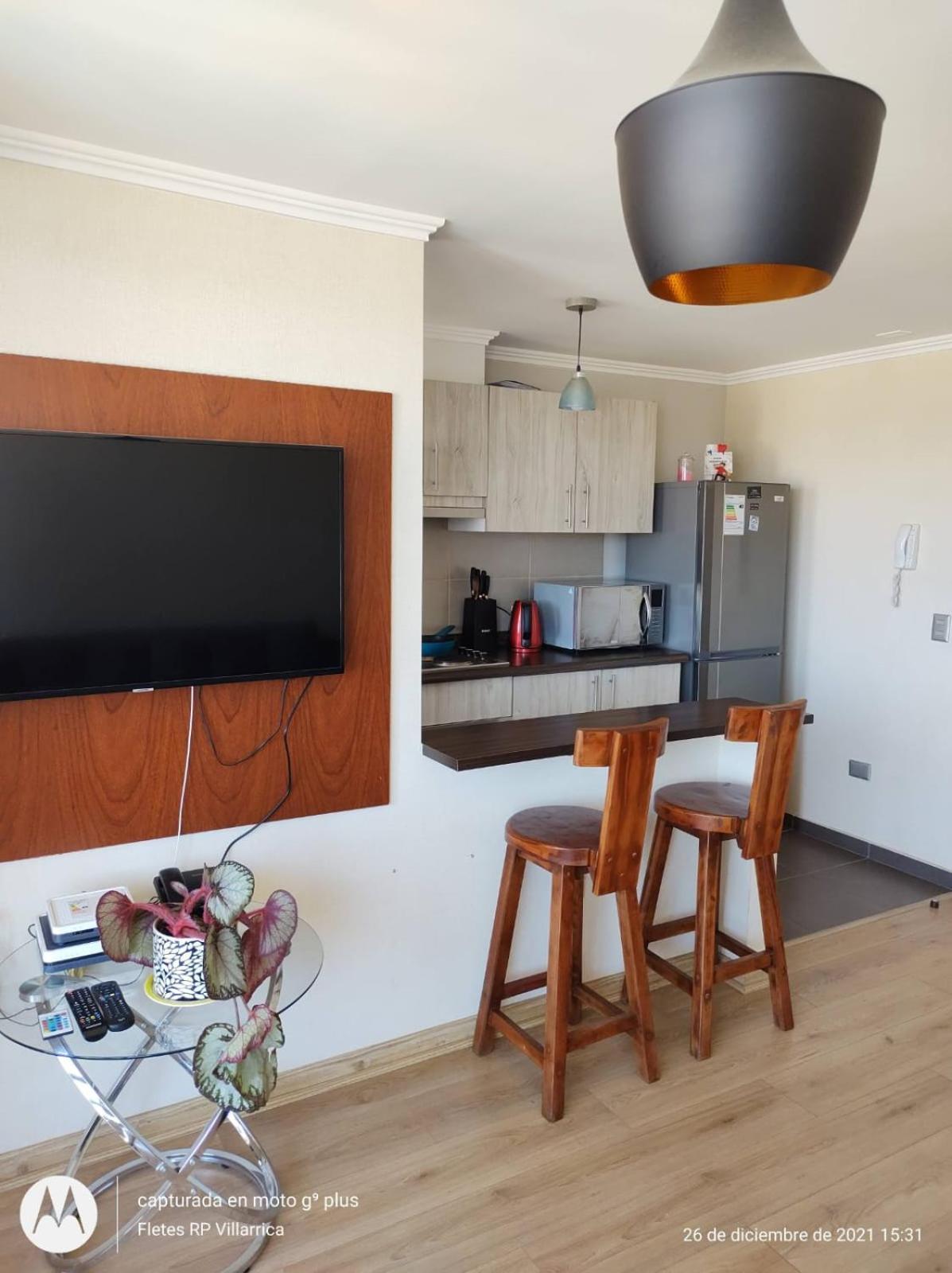 Apartamento Departamento En Con Linda Vista Al Volcan *